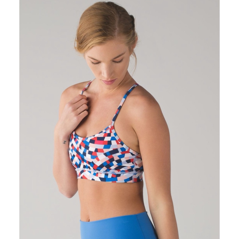 Lululemon Flow Y Bra IV Capoeira Multi 6